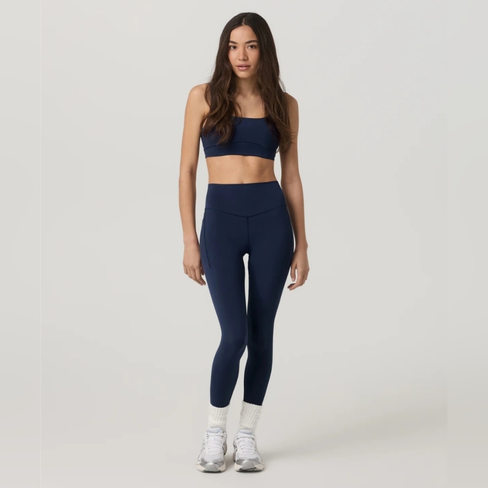 Vuori Navy Performance Leggings
